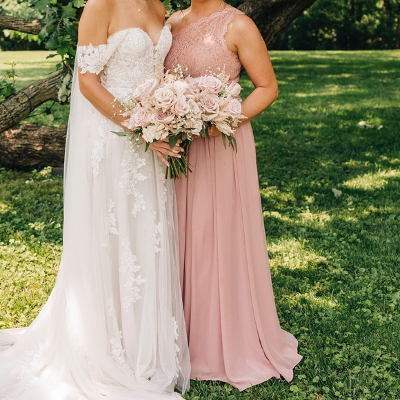 Azazie Dresses & Skirts - Azazie Dusty Rose Bridesmaid Dress